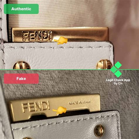 ciondolo fendi falso|real vs false fendi.